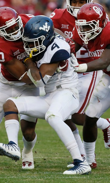 Mayfield leads No. 3 Oklahoma past West Virginia, 59-31 (Nov 25, 2017)